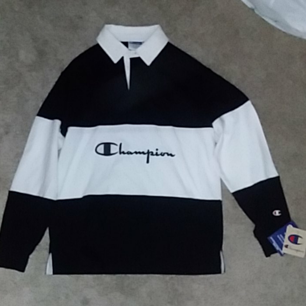 Champion Long Sleeve Collared Shirt